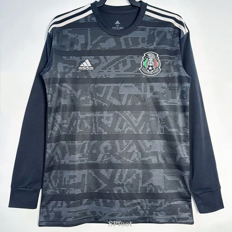 2019-2020 México - Camiseta RETRO - Negro - Manga larga