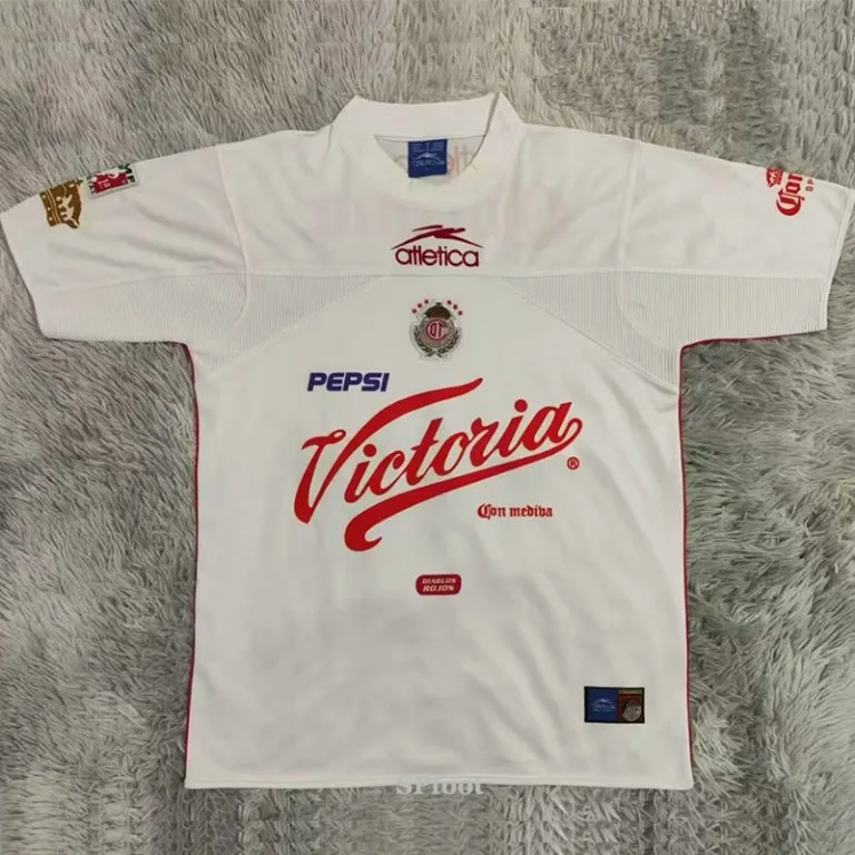 2000-2001 Toluca - Camiseta RETRO - Suplente