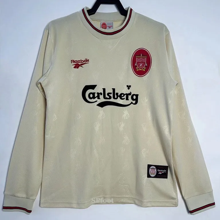1996-1997 LIV - Camiseta RETRO - Suplente - Manga larga