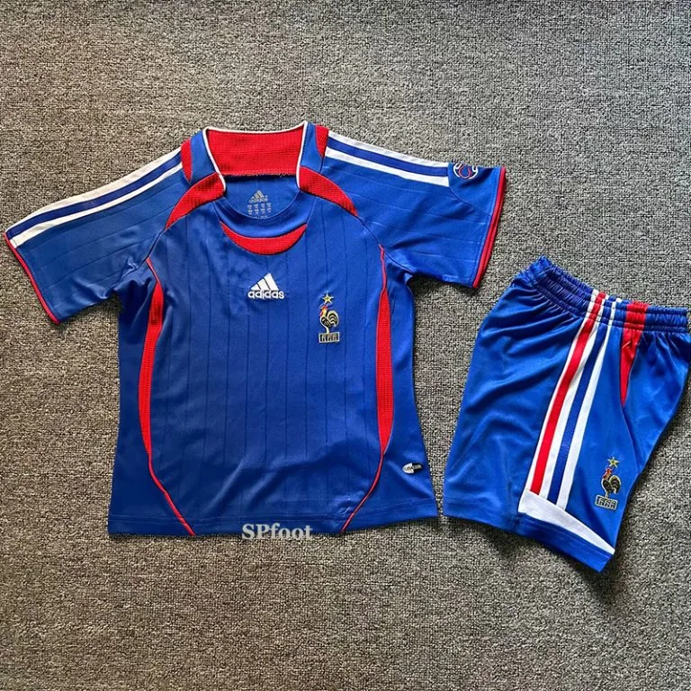 2006 Francia - Camiseta Infantil RETRO - Titular