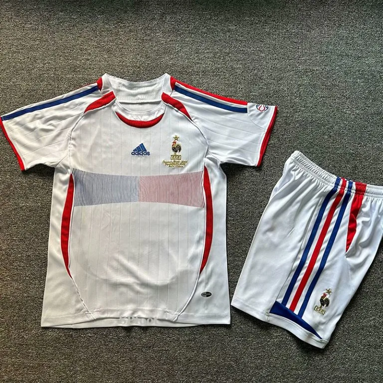 2006 Francia - Camiseta Infantil RETRO - Suplente