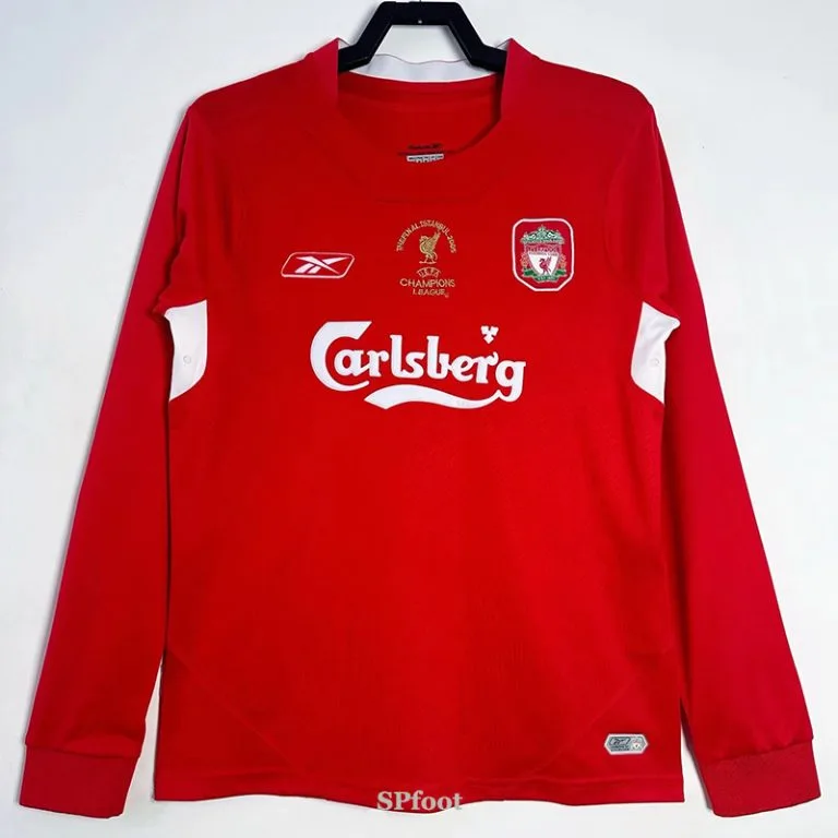 2004-2005 LIV - Camiseta RETRO - Titular - Manga larga