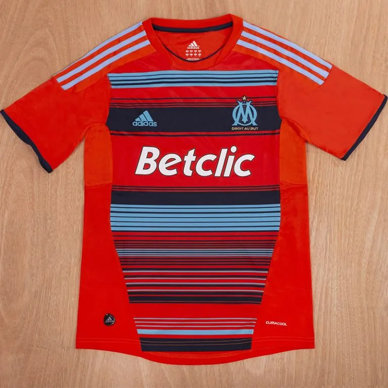 2011-2012 Marseille - Camiseta RETRO - Suplente
