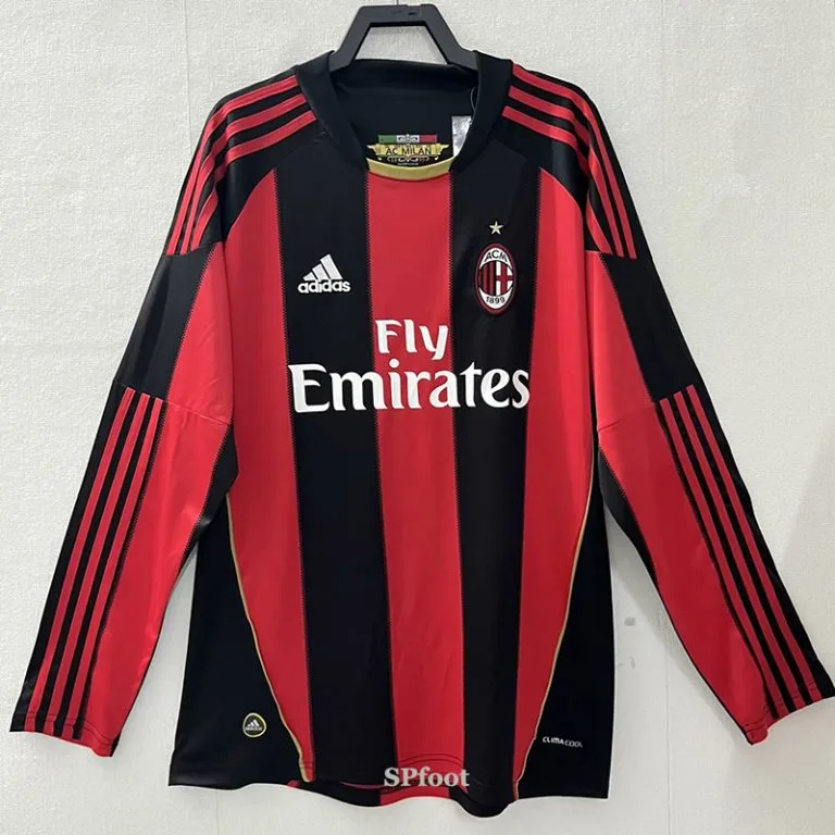 2010-2011 ACM - Camiseta RETRO - Titular - Manga larga