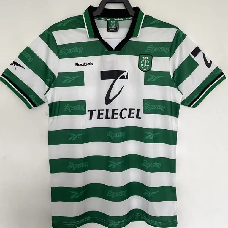 1999-2000 Sporting Lisbon - Camiseta RETRO - Titular