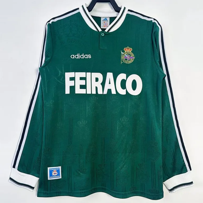 1999-2000 La Coruña - Camiseta RETRO - Suplente - Manga larga