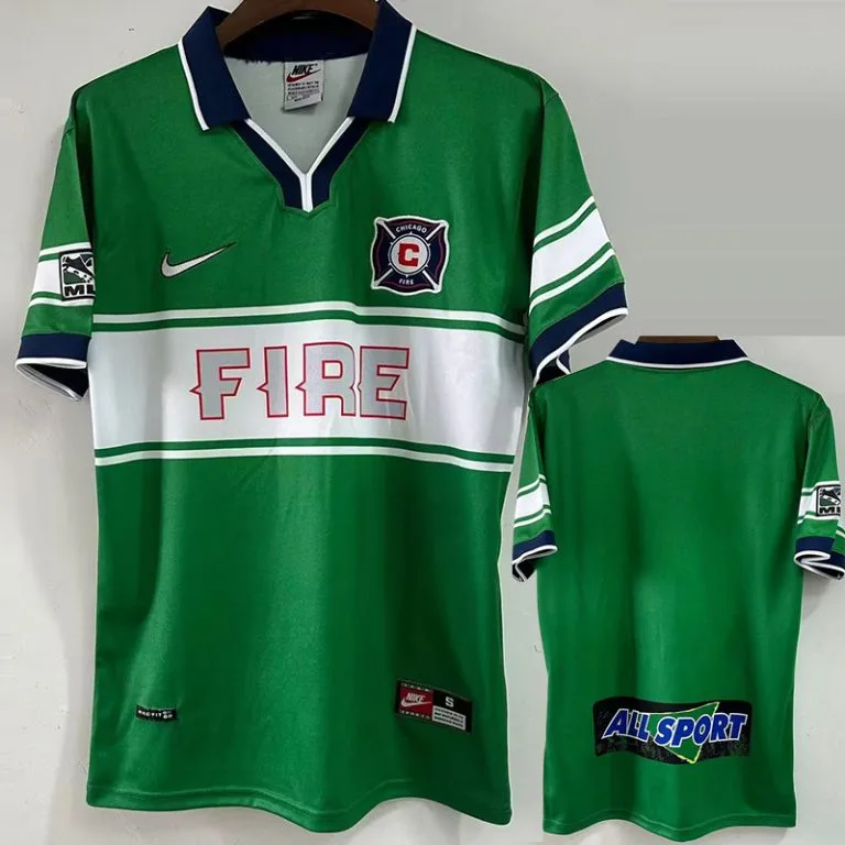 1998 Chicago Fire - Camiseta RETRO - Suplente