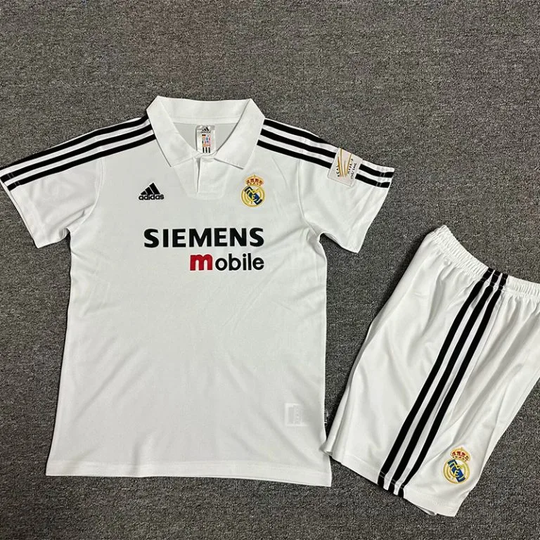 2002-2003 RMA - Camiseta Infantil RETRO - Titular