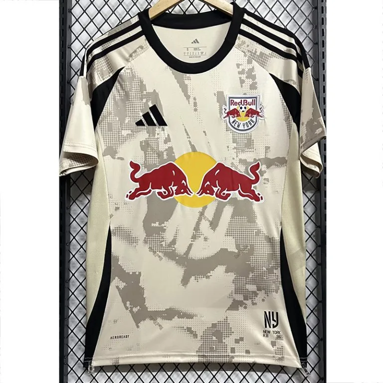 25-26 New York Red Bulls - Camiseta Versión Hincha - Suplente