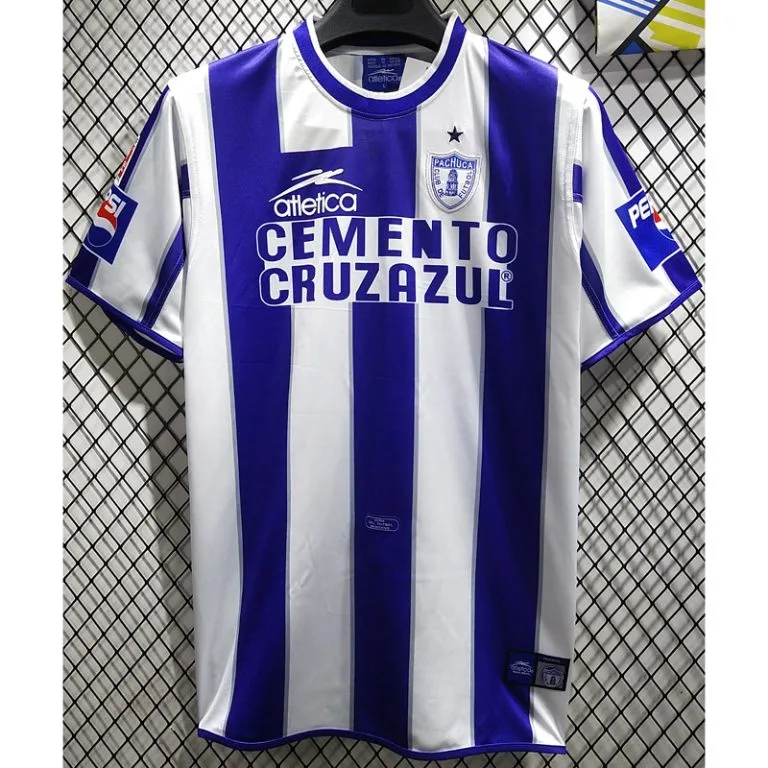 2001-2002 Pachuca - Camiseta RETRO - Titular