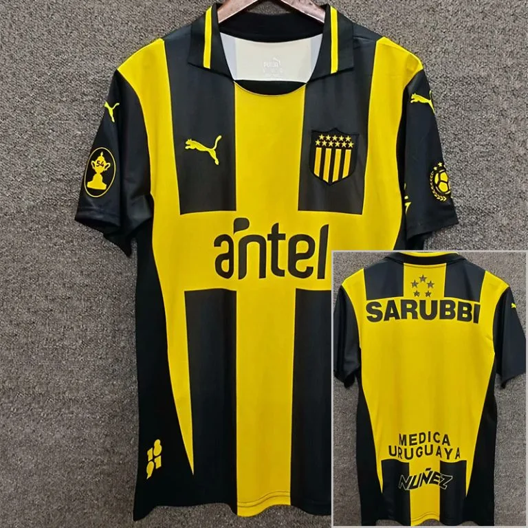 25-26 Atlético Peñarol - Camiseta Versión Hincha - Titular