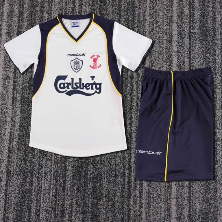 2001-2002 LIV - Camiseta Infantil RETRO - Suplente