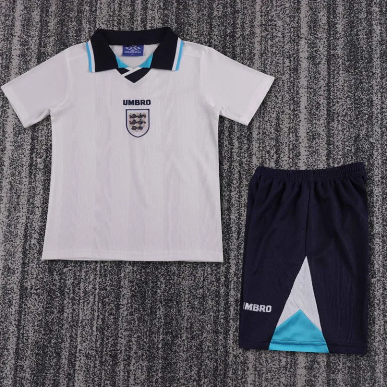 1996 Inglaterra - Camiseta Infantil RETRO - Titular