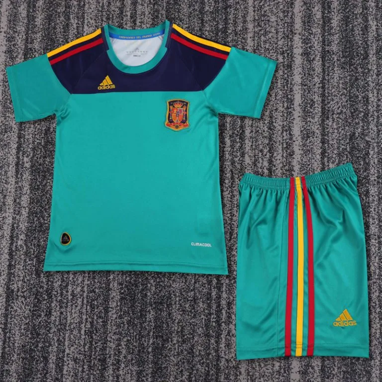 2010 España - Camiseta Arquero RETRO Infantil - Verde
