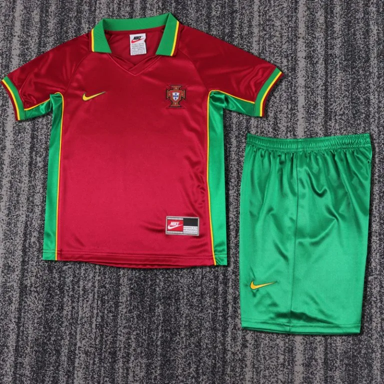 1998 Portugal - Camiseta Infantil RETRO - Titular