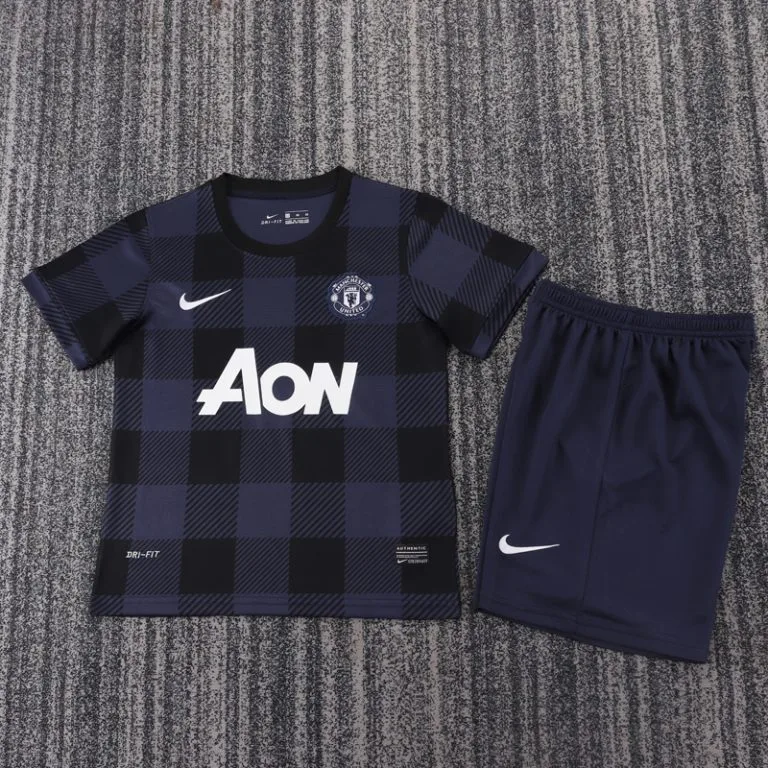 2013-2014 Man Utd - Camiseta Infantil RETRO - Suplente