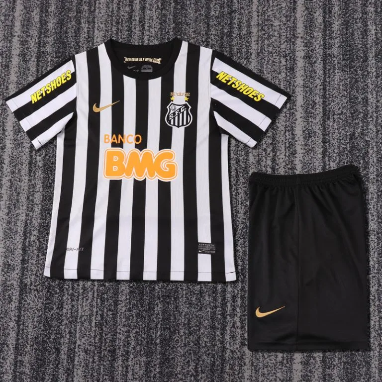 2013 Santos FC - Camiseta Infantil RETRO - Suplente