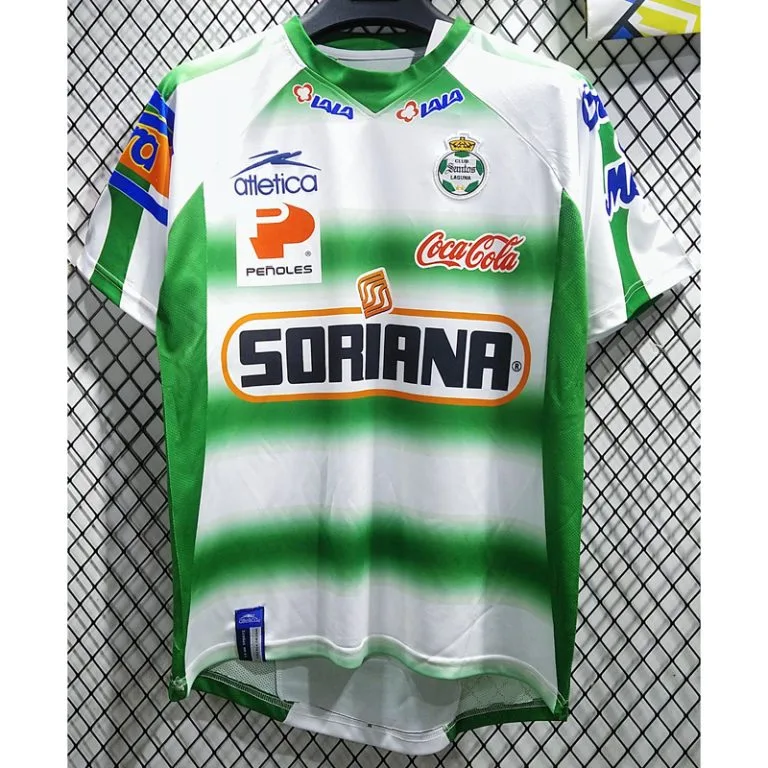 2007-2008 Santos Laguna - Camiseta RETRO - Titular