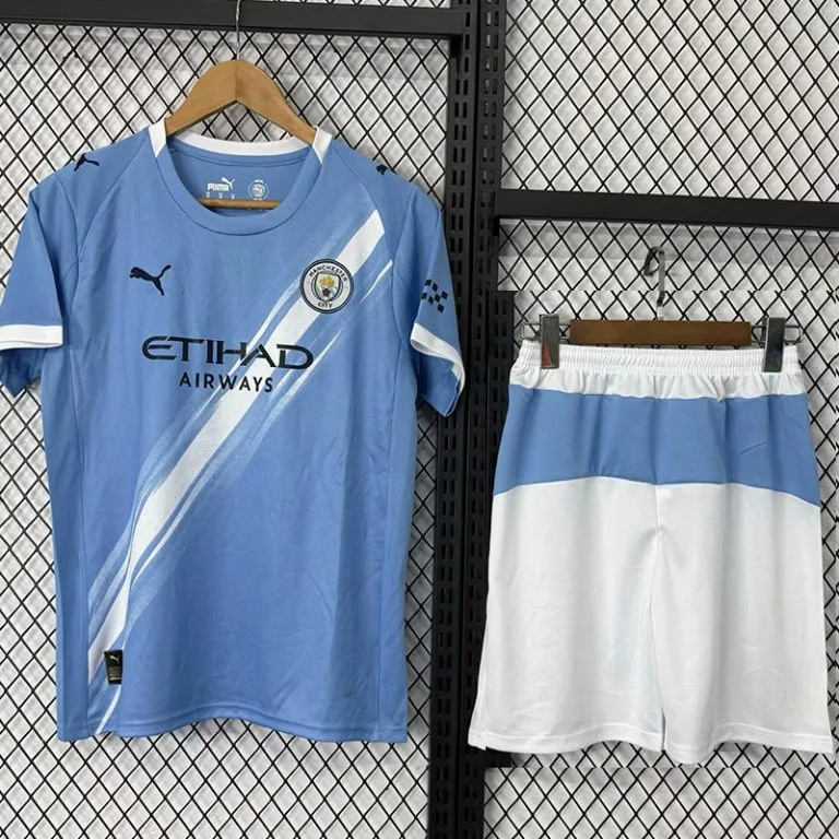 25-26 Man City - Camiseta Infantil - Titular