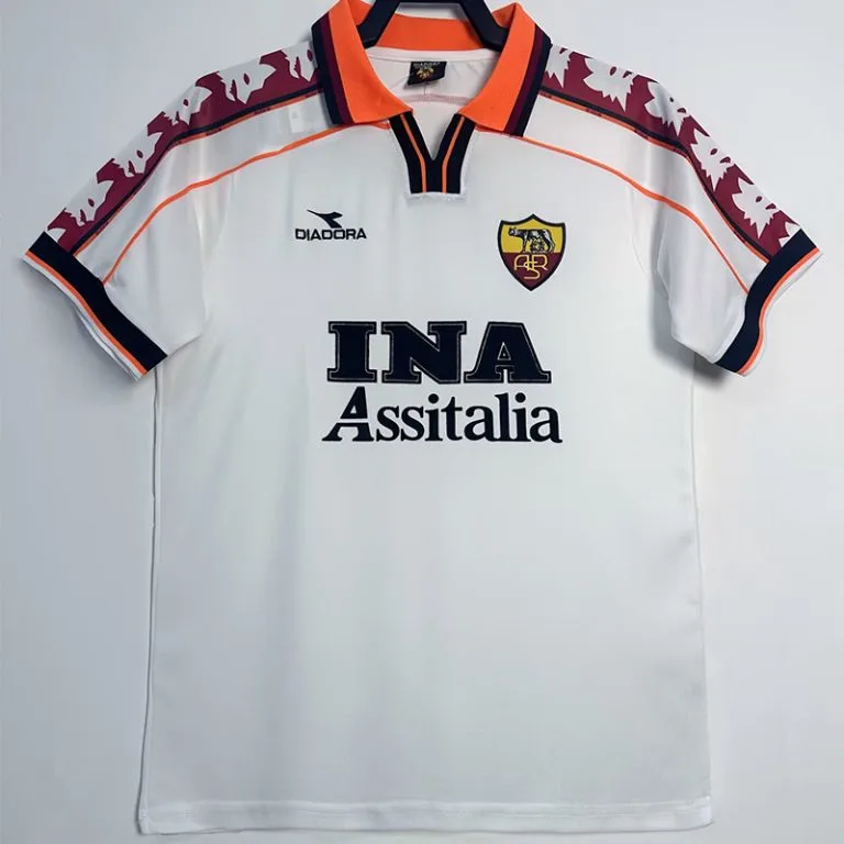 1998-1999 Roma - Camiseta RETRO - Suplente