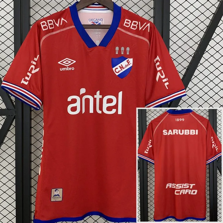 25-26 Club Nacional - Camiseta Versión Hincha - Rojo