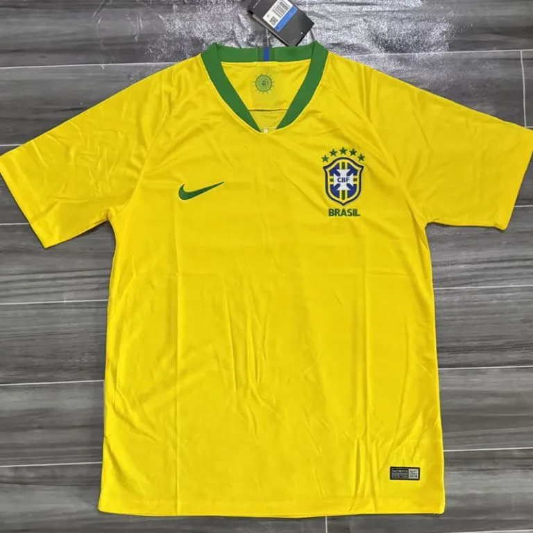 2018 Brasil - Camiseta RETRO - Titular