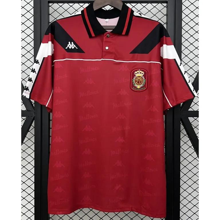 1994-1995 Mallorca - Camiseta RETRO - Rojo