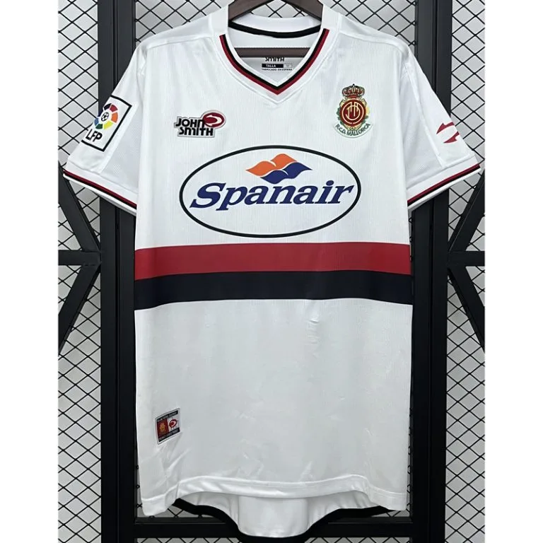 2001-2002 Mallorca - Camiseta RETRO - Blanco