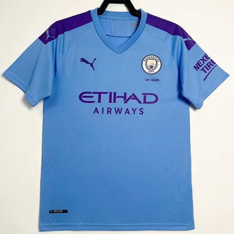 2019-2020 Man City - Camiseta RETRO - Titular
