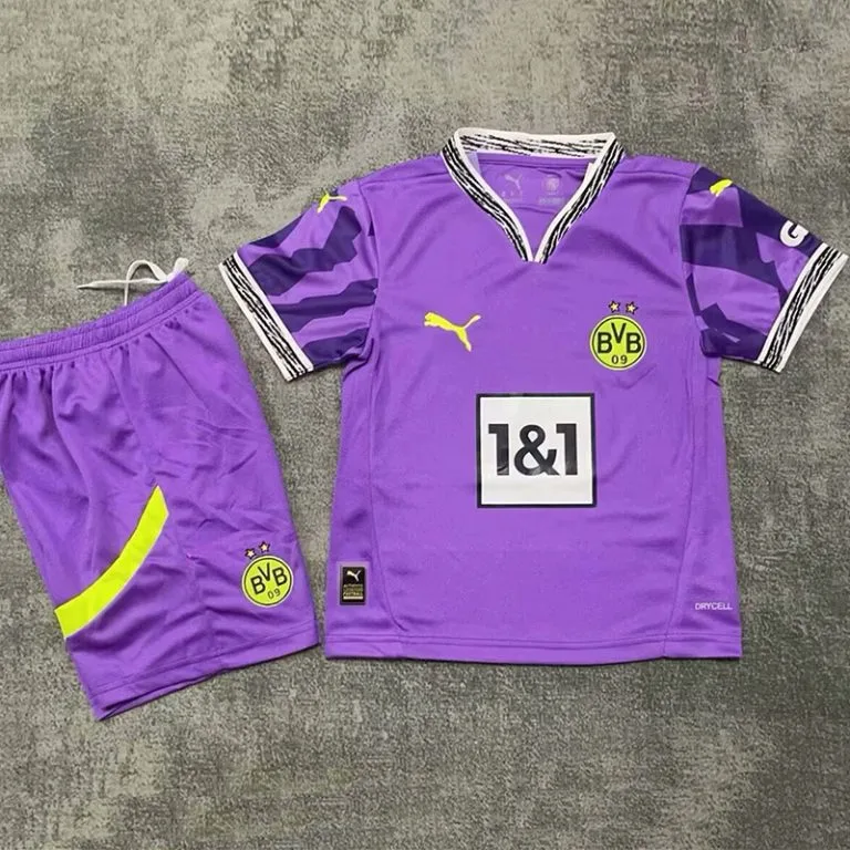 24-25 Dortmund - Camiseta Infantil - Púrpura - Edición especial