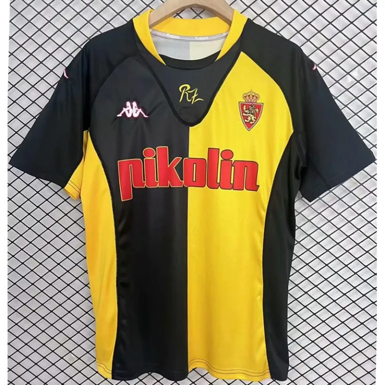 2001-2002 Zaragoza - Camiseta RETRO - Suplente