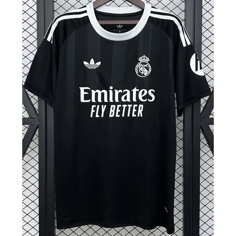 25-26 RMA - Camiseta Arquero Versión Hincha - Negro