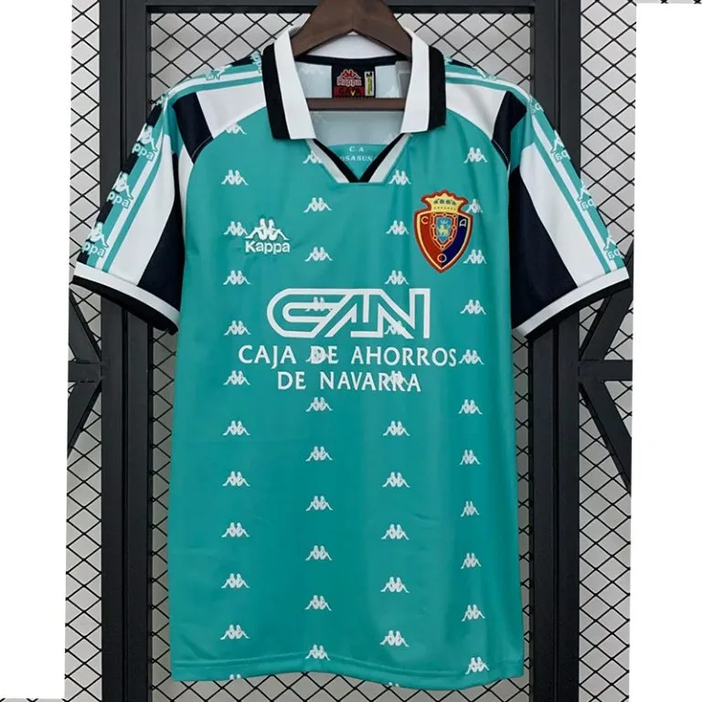 1995-1997 Osasuna - Camiseta RETRO - Suplente