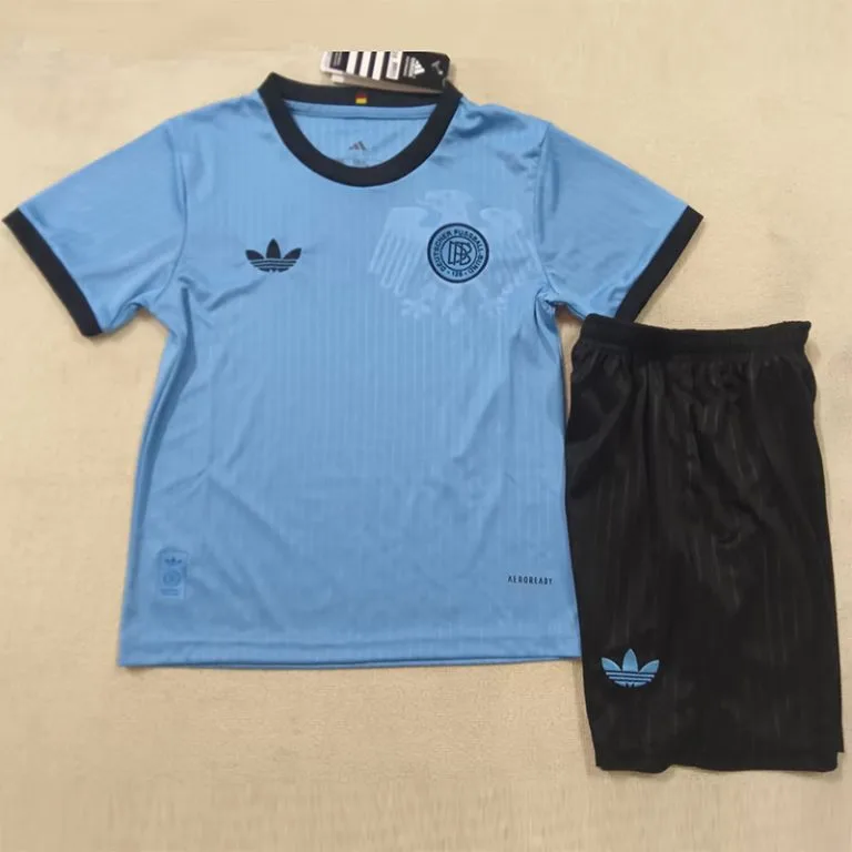 24-25 Alemania - Camiseta Infantil - Azul - 125.º aniversario