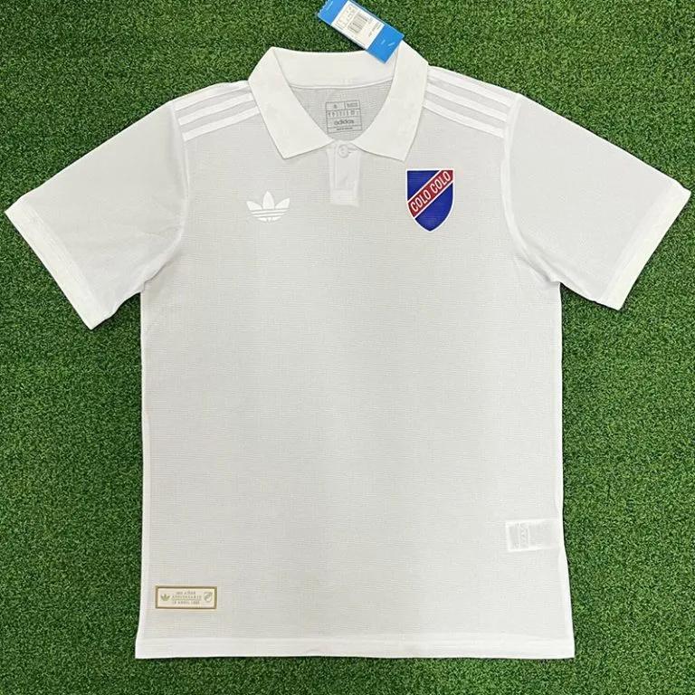 25-26 Colo-Colo - Camiseta - Blanco - 100.º aniversario Hincha