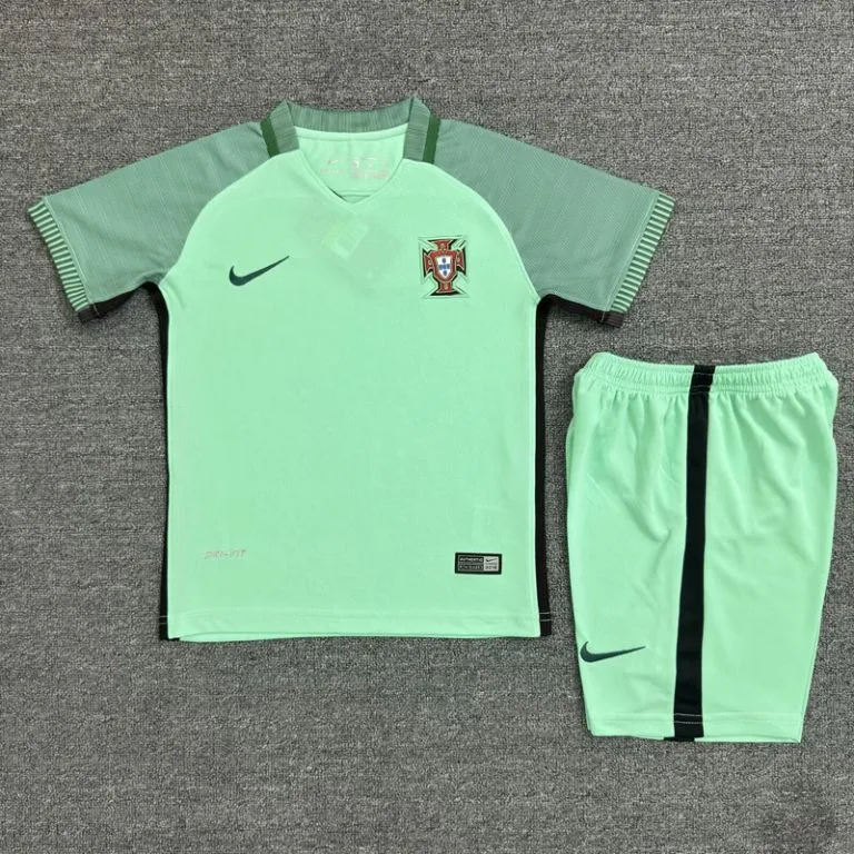 2016 Portugal - Camiseta Infantil RETRO - Suplente