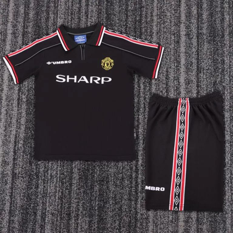1998-1999 Man Utd - Camiseta Infantil RETRO - Tercera