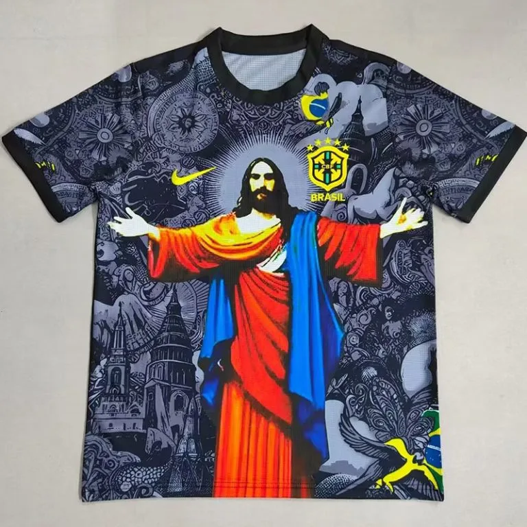25-26 Brasil - Camiseta - Negro y Rojo - Edición Especial Hincha
