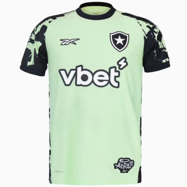 25-26 Botafogo - Camiseta de Arquero - Claro y Amarillo