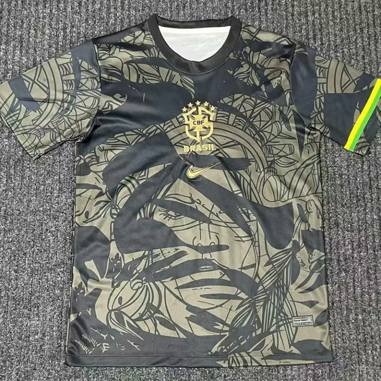 25-26 Brasil - Camiseta - Gris y Negro - Edición Especial Hincha