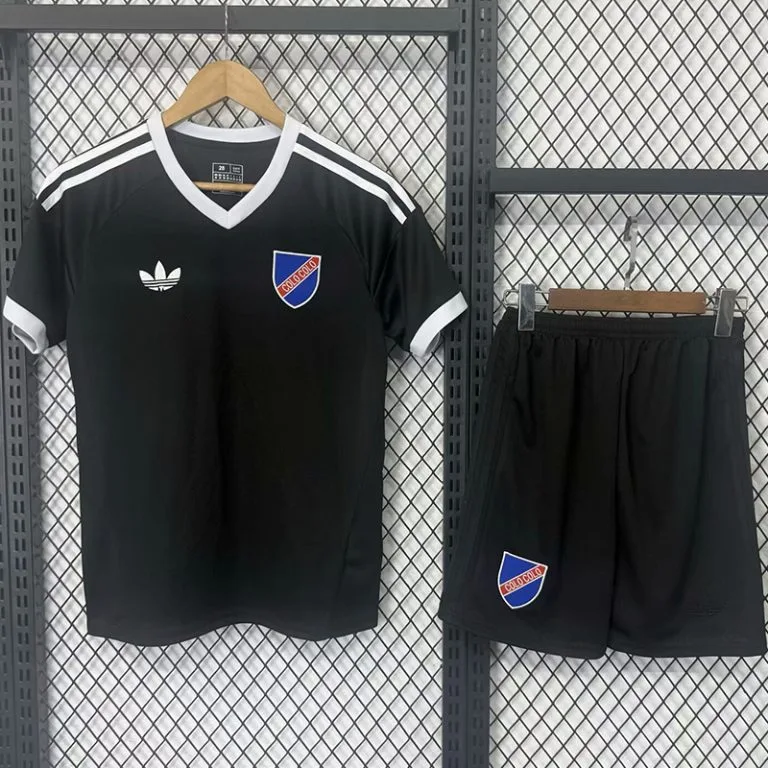 25-26 Colo-Colo - Camiseta Infantil - Negro - 100.º aniversario
