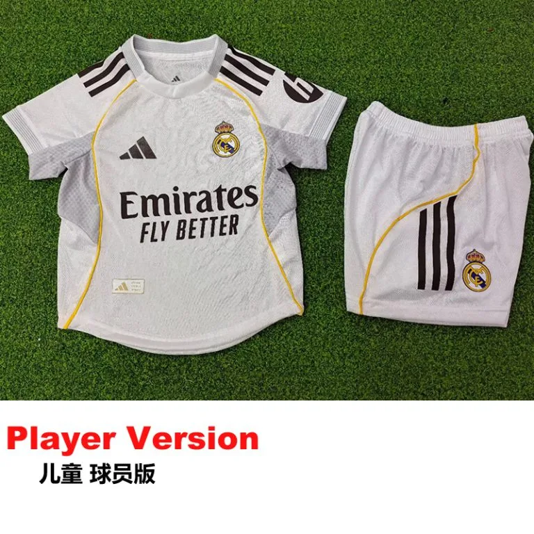 25-26 RMA - Camiseta Infantil - Titular - Versión Jugador