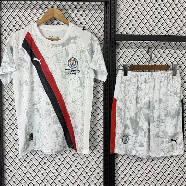 25-26 Man City - Camiseta Infantil - Suplente - Mundial de Clubes