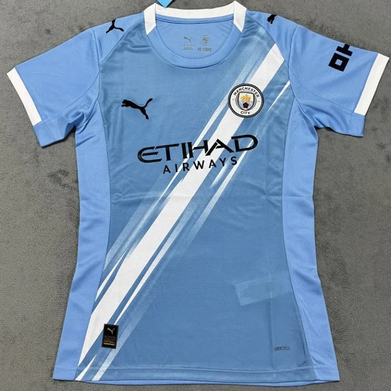 25-26 Man City - Camiseta Versión Mujer - Titular