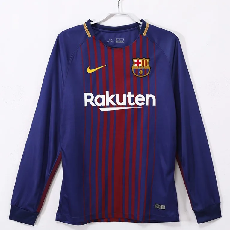 2017-2018 BAR - Camiseta RETRO - Titular - Manga larga