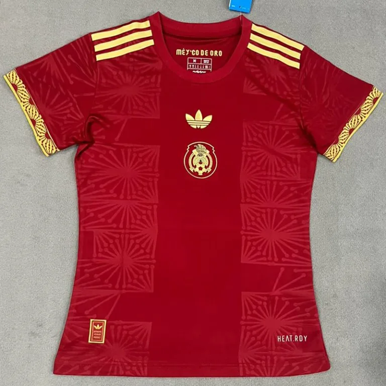 25-26 México - Camiseta Versión Mujer - Rojo - Edición especial