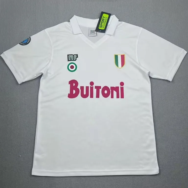 1987-1988 Napoli - Camiseta RETRO - Suplente