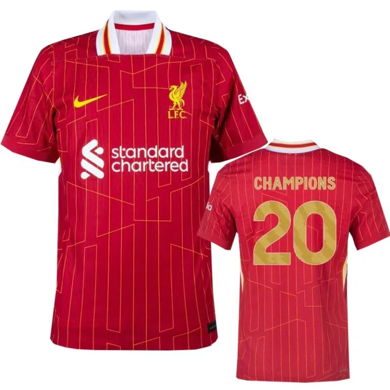 24-25 LIV - Camiseta Versión Hincha - Titular - Print - Campeones - 20