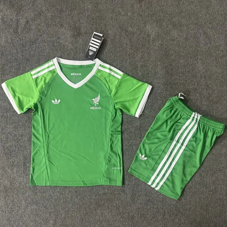 25-26 México - Camiseta Arquero Infantil - Verde - Copa de Oro
