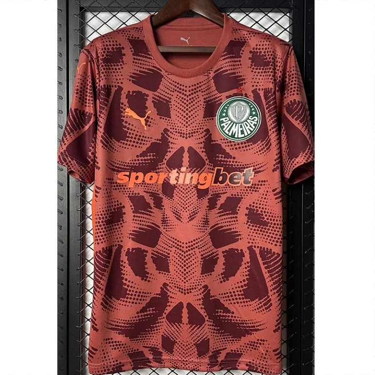 25-26 Palmeiras - Camiseta de Arquero - Rojo